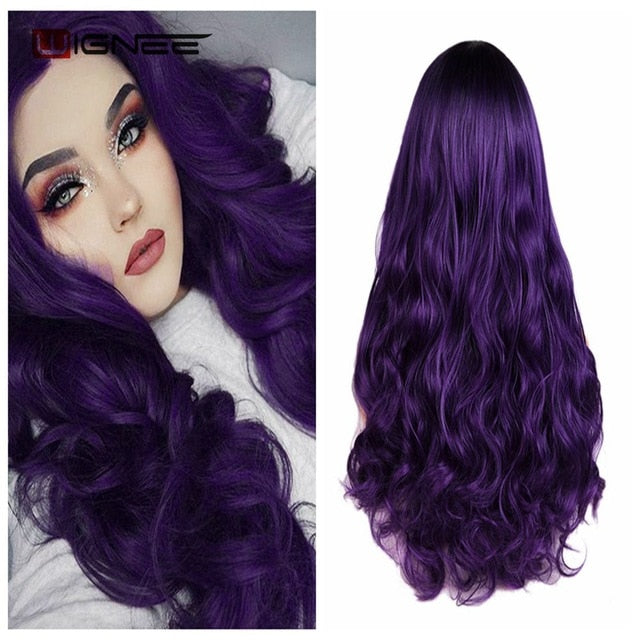 Ombre Brown Ash Blonde Wigs