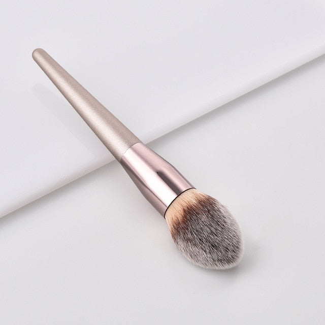 Luxury Champagne Makeup Brushes Set