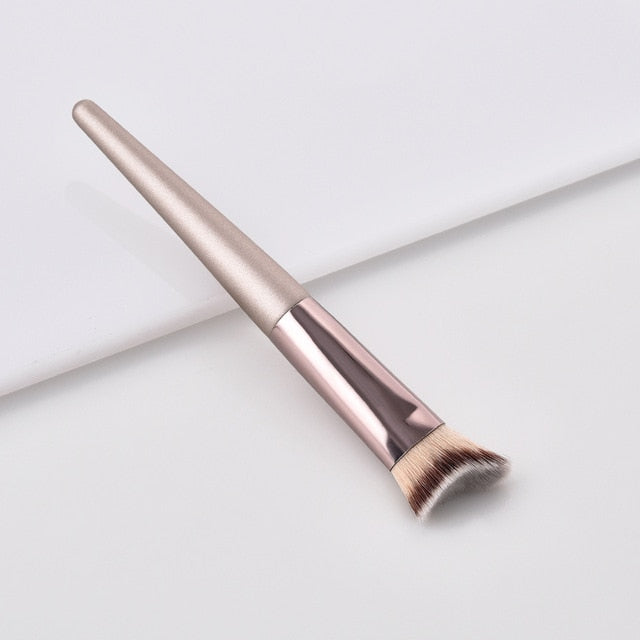 Luxury Champagne Makeup Brushes Set