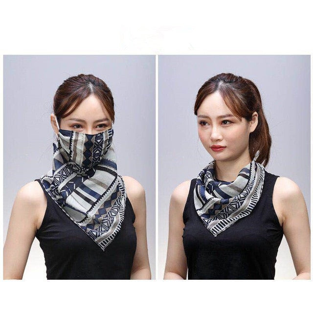 Face protective large neck